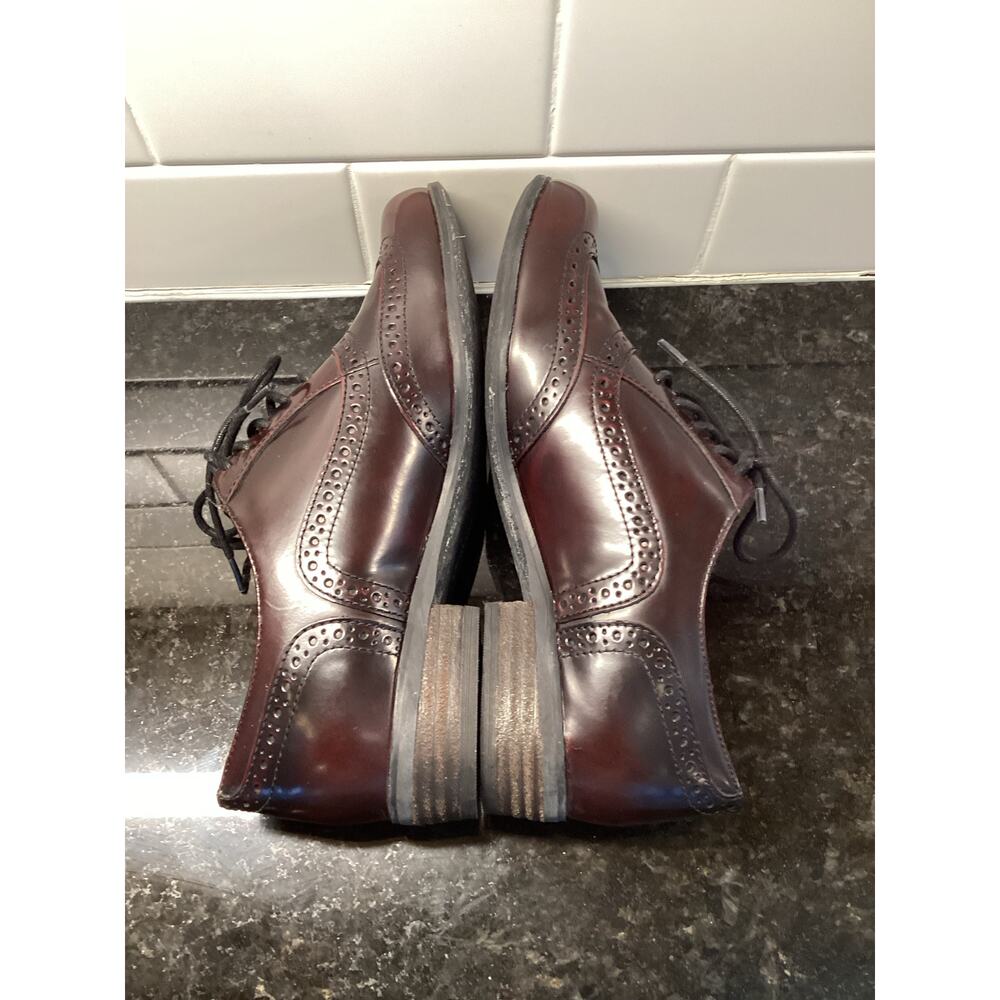 Clarks Brown Burgundy Hamble Oak‎ Oxfords Women's Size 6 - Picture 7 of 9